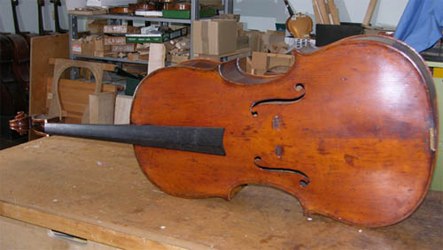 restoring cello